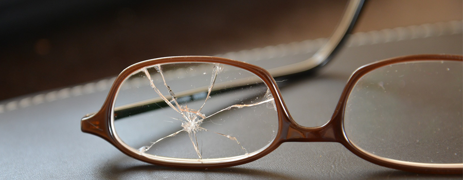 gafas rotas